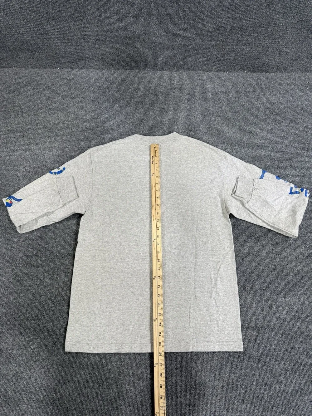 Diamond Supply Co Long Sleeve T Shirt Mens M Gray Nautical Graphic Made USA